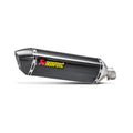 Akrapovic Carbon Silencer Slip-On Kit  - Hexagonal - Road Legal – Suzuki SV650 2016–2025 / Suzuki SV650X 2018–2025