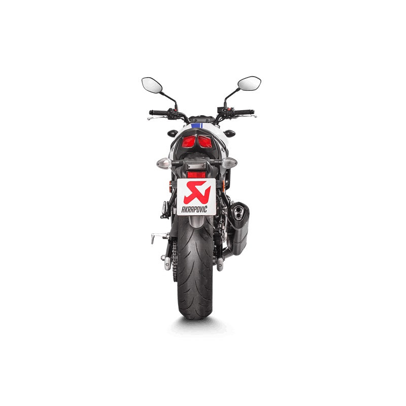 Akrapovic Carbon Silencer Slip-On Kit  - Hexagonal - Road Legal – Suzuki SV650 2016–2025 / Suzuki SV650X 2018–2025