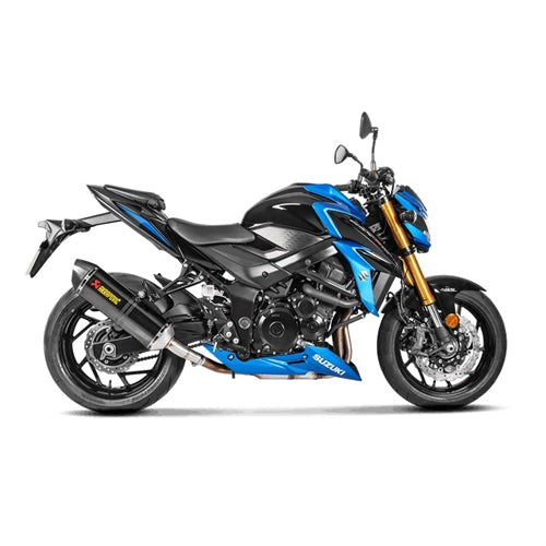Akrapovic Carbon Silencer Slip-On Kit - Hexagonal - Road Legal – Suzuki GSX-S750 2017–2022
