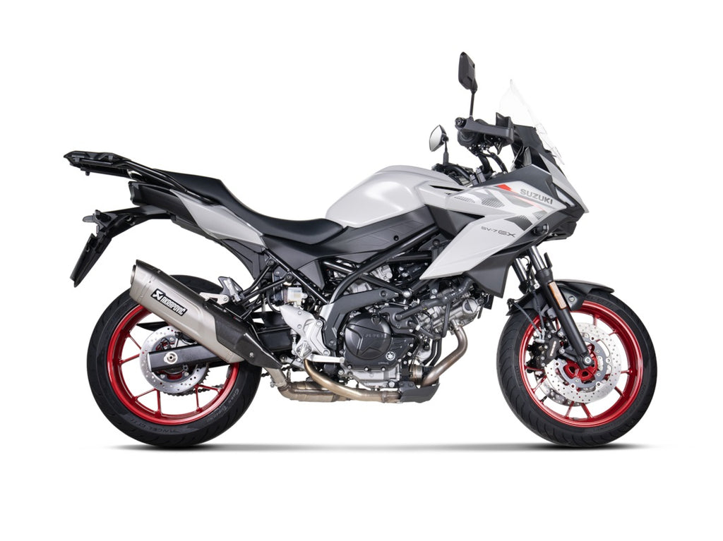 Akrapovic Titanium Silencer Slip-On Kit - Road Legal – Suzuki SV650X 2018–2025