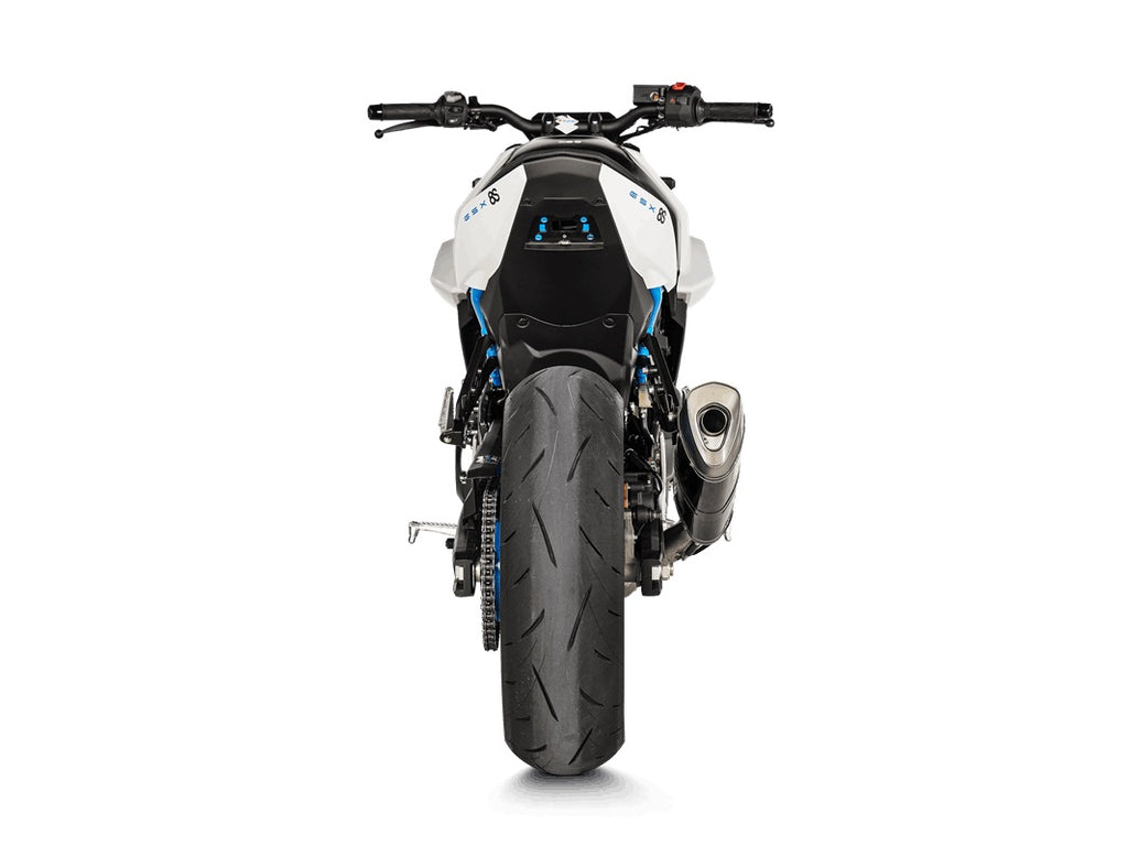 Akrapovic Carbon Silencer 2-1 Full System - Race Removable Baffle – Suzuki GSX-8R 2024 / Suzuki GSX-8S 2023–2024