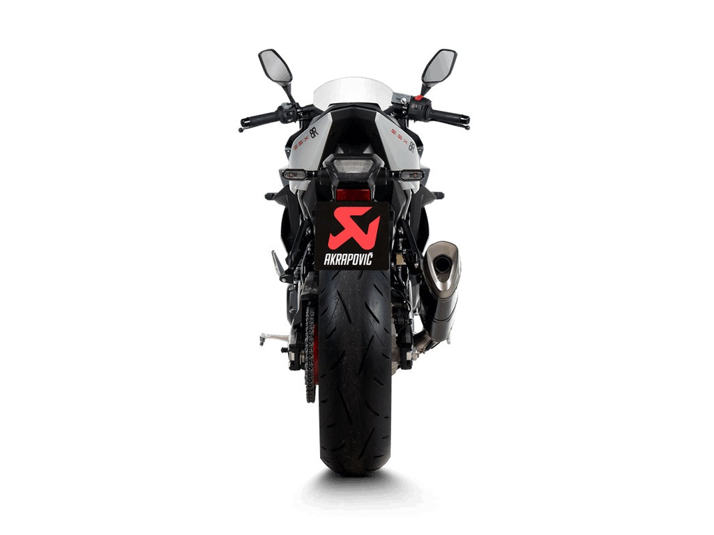 Akrapovic Carbon Silencer 2-1 Full System - Race Removable Baffle – Suzuki GSX-8R 2024–2026 / Suzuki GSX-8S 2023–2026