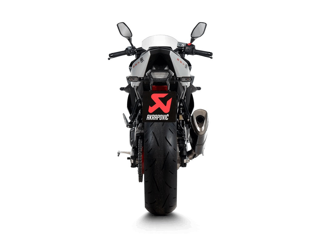 Akrapovic Carbon Silencer 2-1 Full System - Race Removable Baffle – Suzuki GSX-8R 2024–2026 / Suzuki GSX-8S 2023–2026