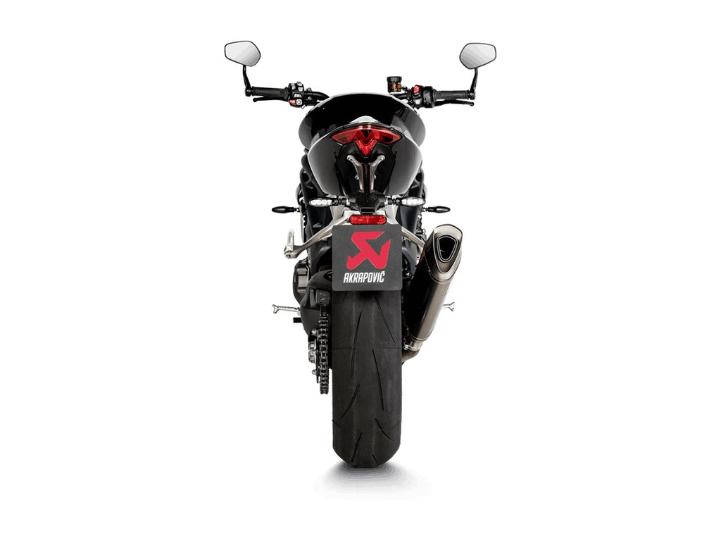 Akrapovic Titanium Silencer Slip-On Kit - Road Legal – Triumph Speed Triple 1200 RR 2021–2024 / Triumph Speed Triple 1200 RS 2021–2024