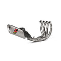 Akrapovic Titanium Silencer, Stainless Header Racing 4-2-1 System - Race Removable Baffle – Yamaha YZF-R1 / M 2015–2019 / Yamaha YZF-R1 / M 2020–2026