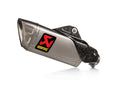 Akrapovic Titanium Silencer Slip-On Kit - Titanium Outlet Cap With Carbon Heat Shield - Road Legal – Yamaha MT-10 2022–2026