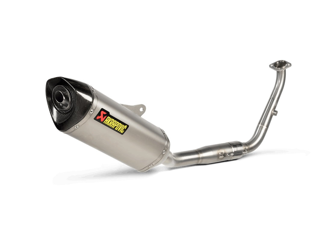Akrapovic Titanium Silencer Complete System - Road Legal – Yamaha YZF-R125 2021–2026