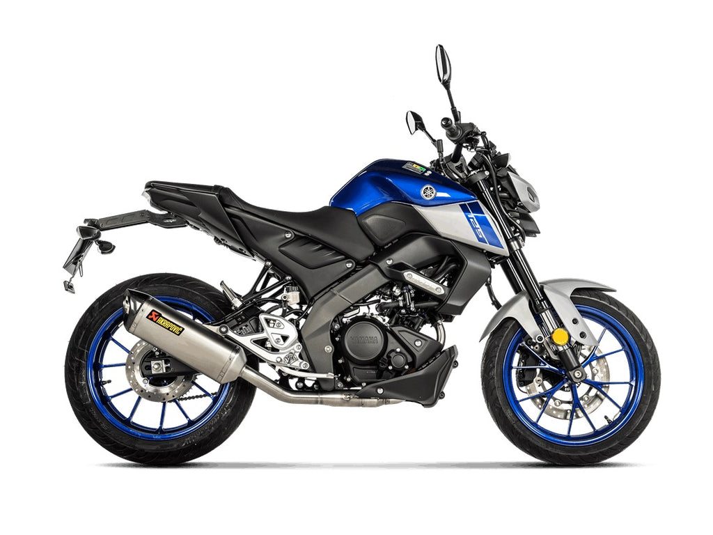 Akrapovic Titanium Silencer Complete System - Road Legal – Yamaha YZF-R125 2021–2026