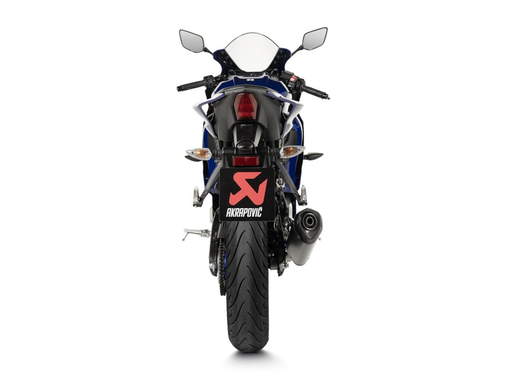 Akrapovic Titanium Silencer Complete System - Road Legal – Yamaha YZF-R125 2021–2026
