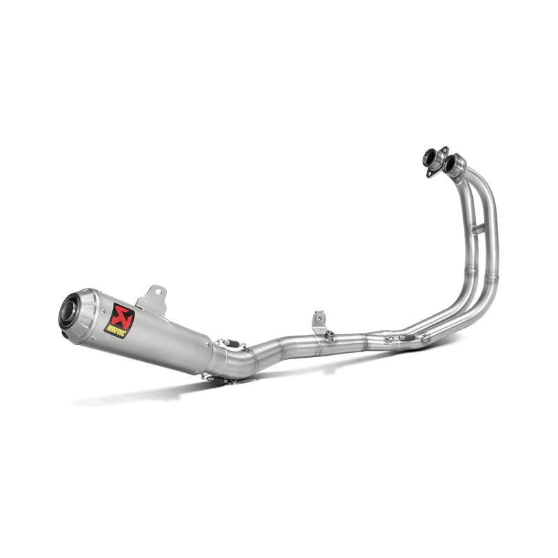 Akrapovic Titanium Silencer Complete Stainless Race System - Moto GP Style - Race Removable Baffle – Yamaha YZF-R3 2015–2018 / Yamaha YZF-R3 2019–2021