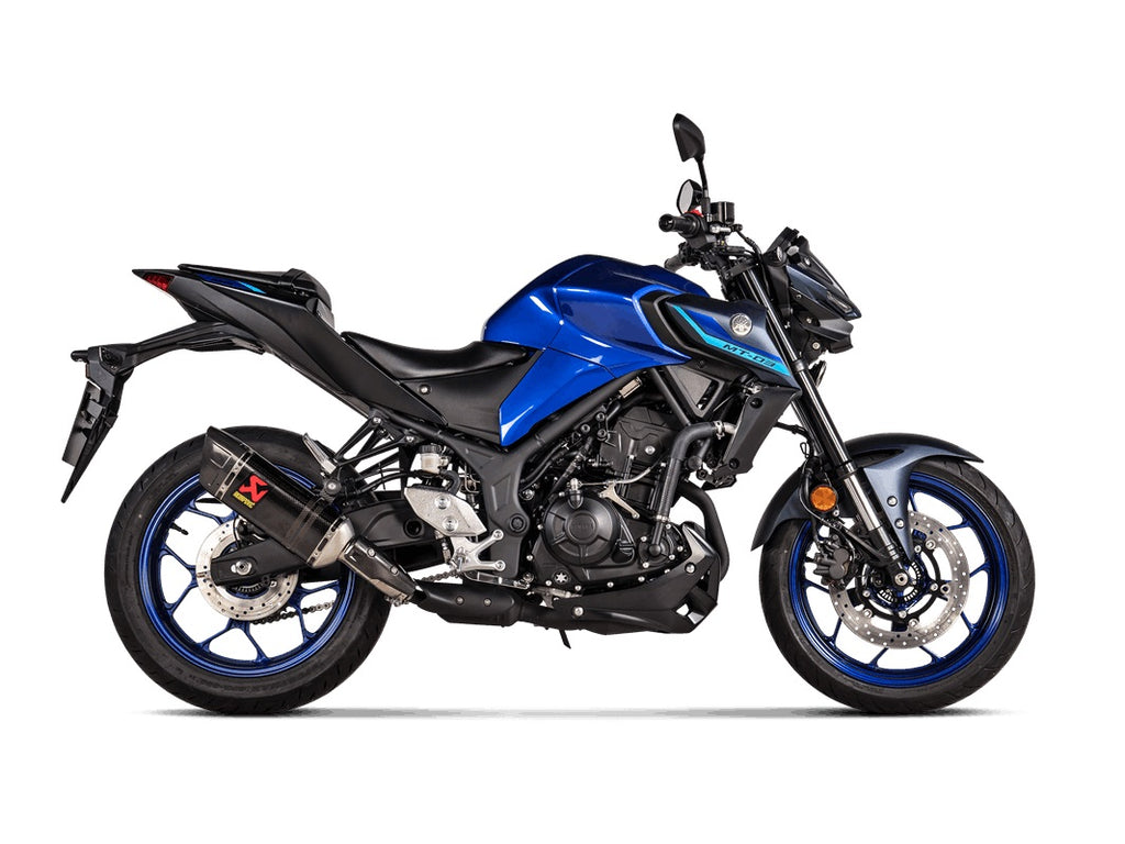 Akrapovic Carbon Silencer Slip-On Kit - Road Legal – Yamaha YZF-R3 2022–2026