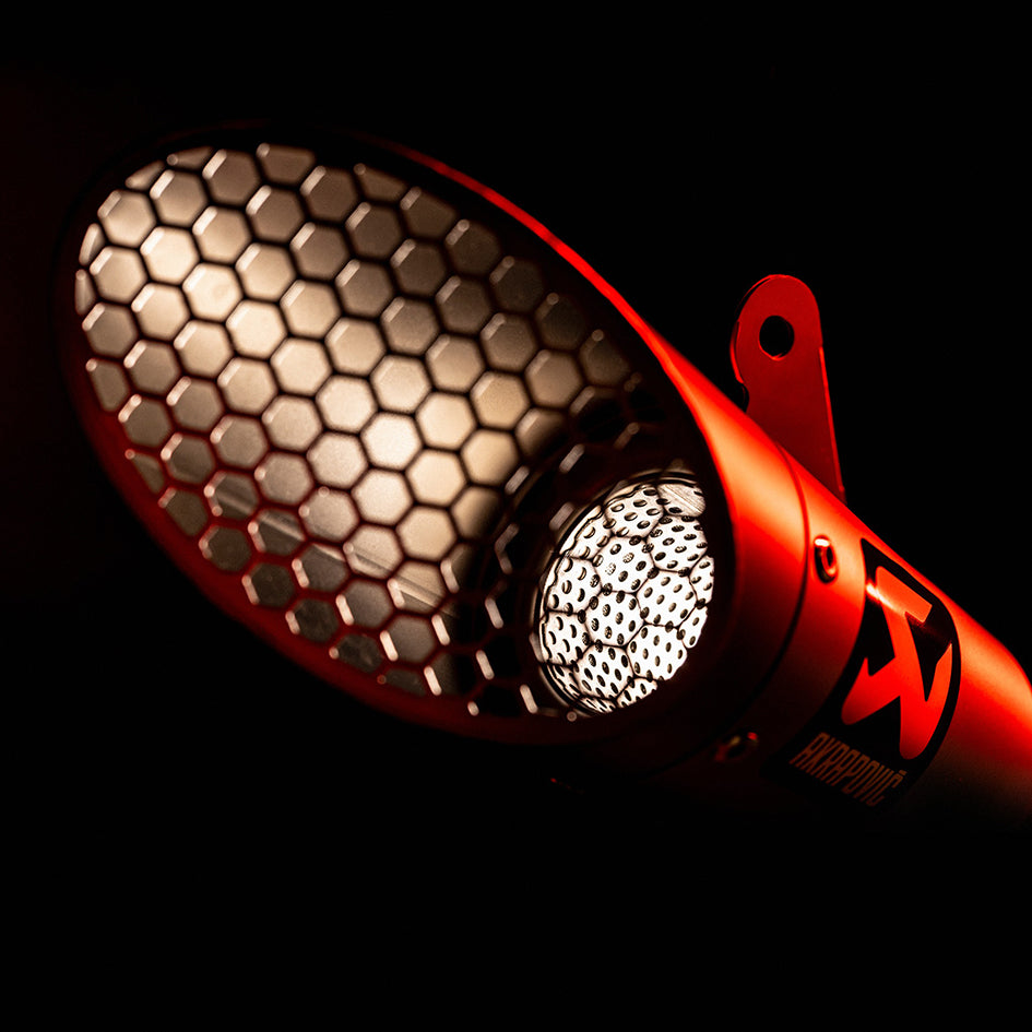 Akrapovic Titanium Silencer Slip-On Kit - Moto GP Style - Race – Yamaha YZF-R3 2015–2018 / Yamaha YZF-R3 2019–2026