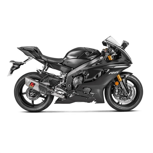 Akrapovic Titanium Silencer Titanium Evolution 4-2-1 System - Hexagonal - Race Removable Baffle – Yamaha YZF-R6 2008–2016 / Yamaha YZF-R6 2017–2020