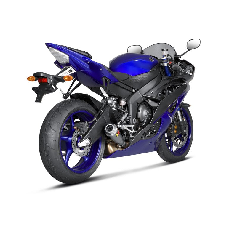 Akrapovic Titanium Silencer Slip-On Kit - Moto GP Style - Race Optional Baffle Available – Yamaha YZF-R6 2006–2007 / Yamaha YZF-R6 2008–2016 / …