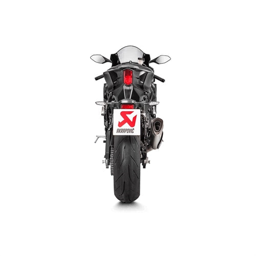 Akrapovic Titanium Silencer Slip-On Kit - (Forged Titanium Outlet Cap) - With Carbon Heat Shield - Road Legal Optional Baffle Available – Yamaha YZF-R6 2017–2020