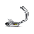 Akrapovic Titanium Silencer Stainless 2-1 System - Road Legal Removable Baffle – Yamaha MT-07 2014–2016 / Yamaha MT-07 2017–2020 / …