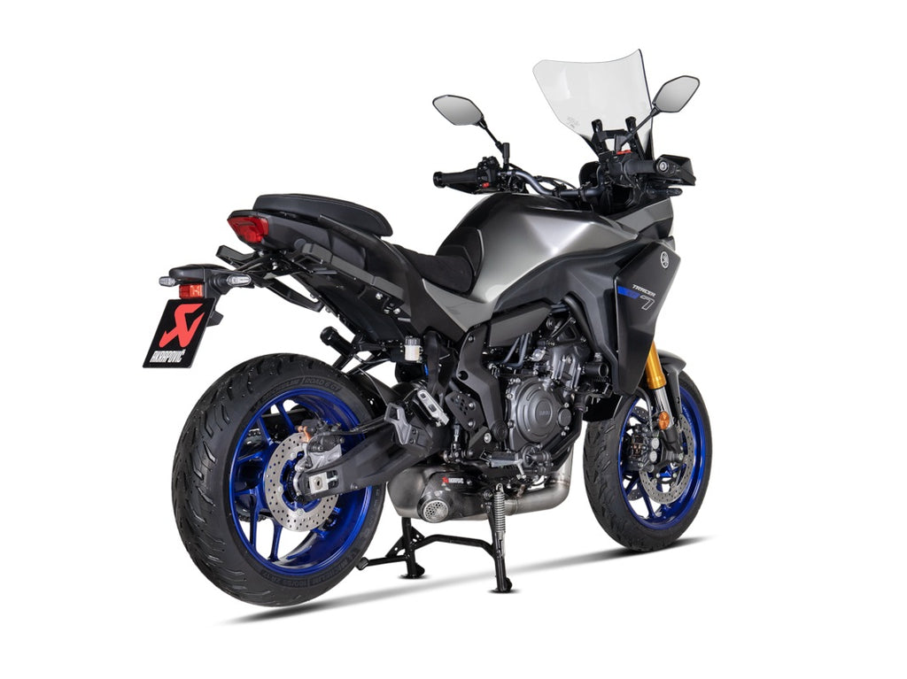 Akrapovic Titanium Silencer Stainless 2-1 System - Road Legal – Yamaha MT-07 2021–2024 / Yamaha MT-07 2025–2026
