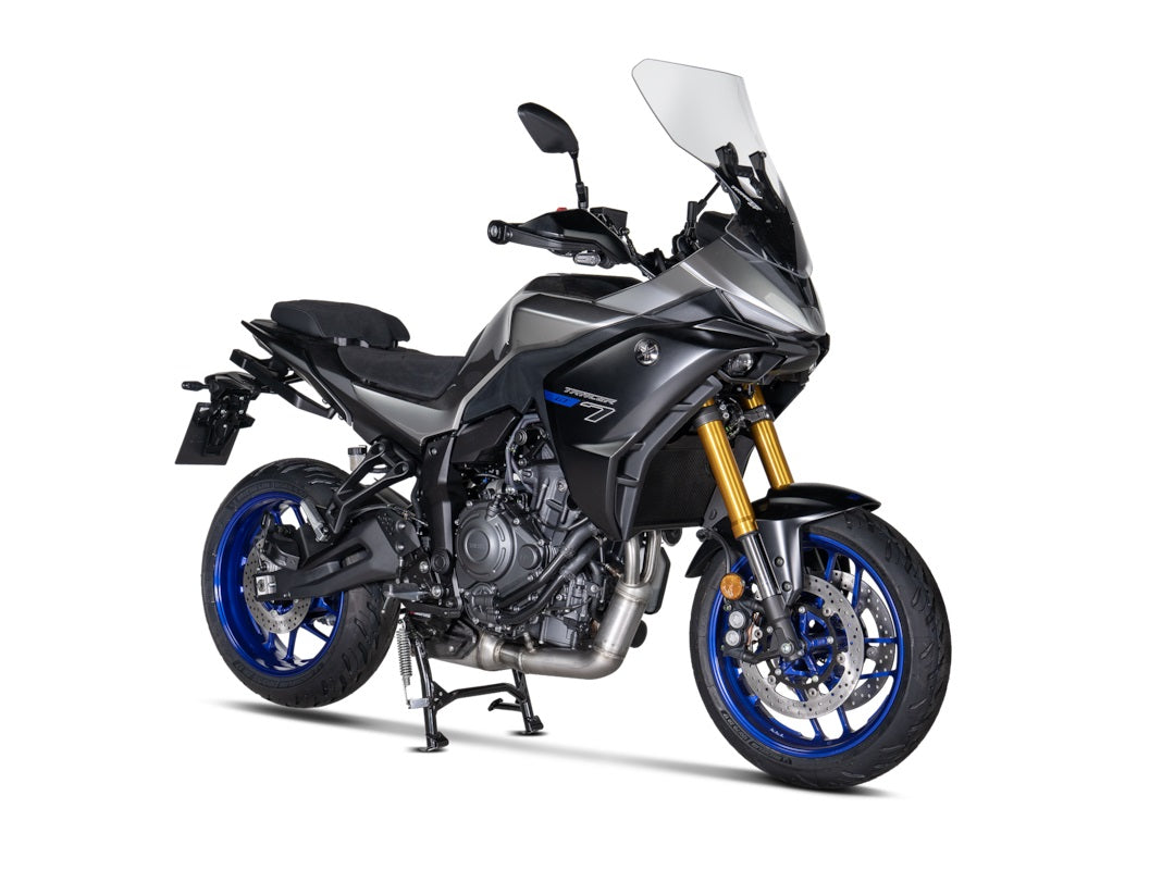 Akrapovic Titanium Silencer Stainless 2-1 System - Road Legal – Yamaha MT-07 2021–2024 / Yamaha MT-07 2025–2026