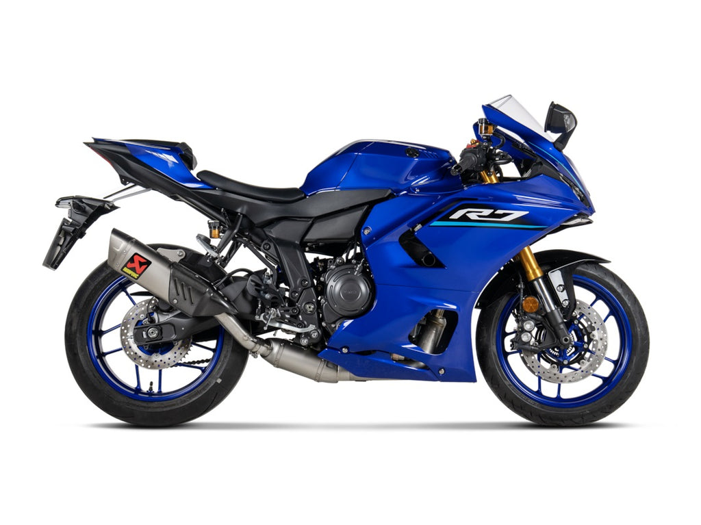 Akrapovic Titanium Silencer Stainless 2-1 System - Road Legal – Yamaha YZF-R7 2026