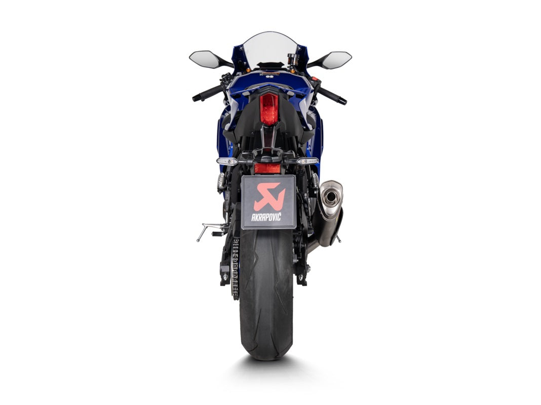 Akrapovic Titanium Silencer Stainless 2-1 System - Road Legal – Yamaha YZF-R7 2026