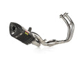 Akrapovic Carbon Silencer Complete 2-1 Race System - Hexagonal - Race Removable Baffle – Yamaha MT-07 2014–2020 / Yamaha MT-07 2021–2024 / …