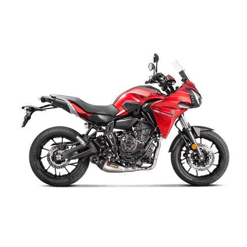 Akrapovic Titanium Silencer Stainless 2-1 System - Road Legal – Yamaha MT-07 2014–2020