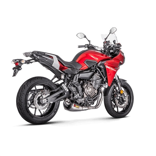 Akrapovic Titanium Silencer Stainless 2-1 System - Road Legal – Yamaha MT-07 2014–2020