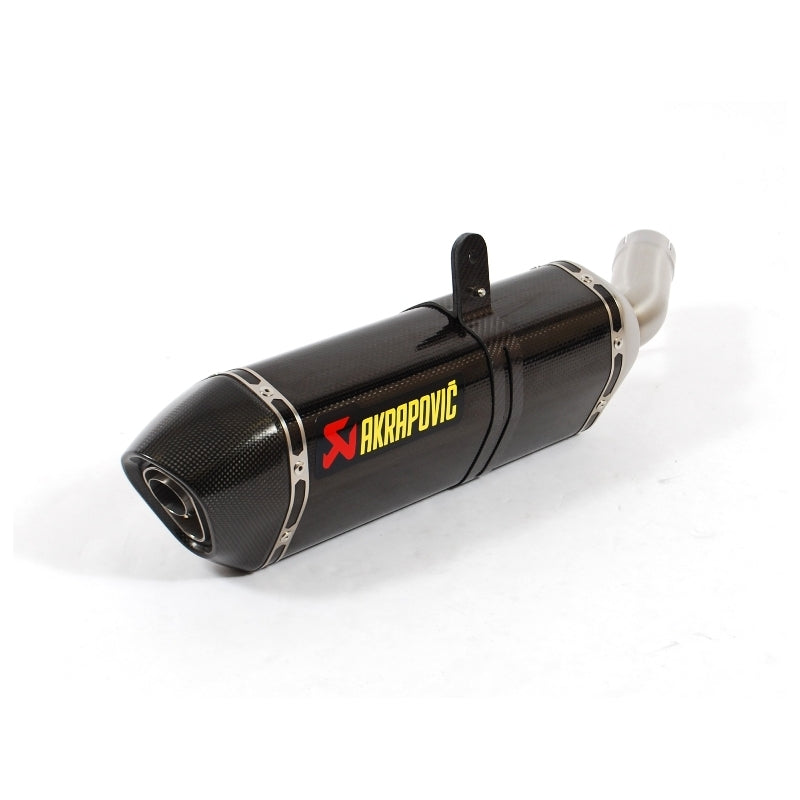 Akrapovic Carbon Silencer Slip-On Kit  - Hexagonal  - Road Legal Removable Baffle – Yamaha FZ8 / Fazer 800 2010–2015