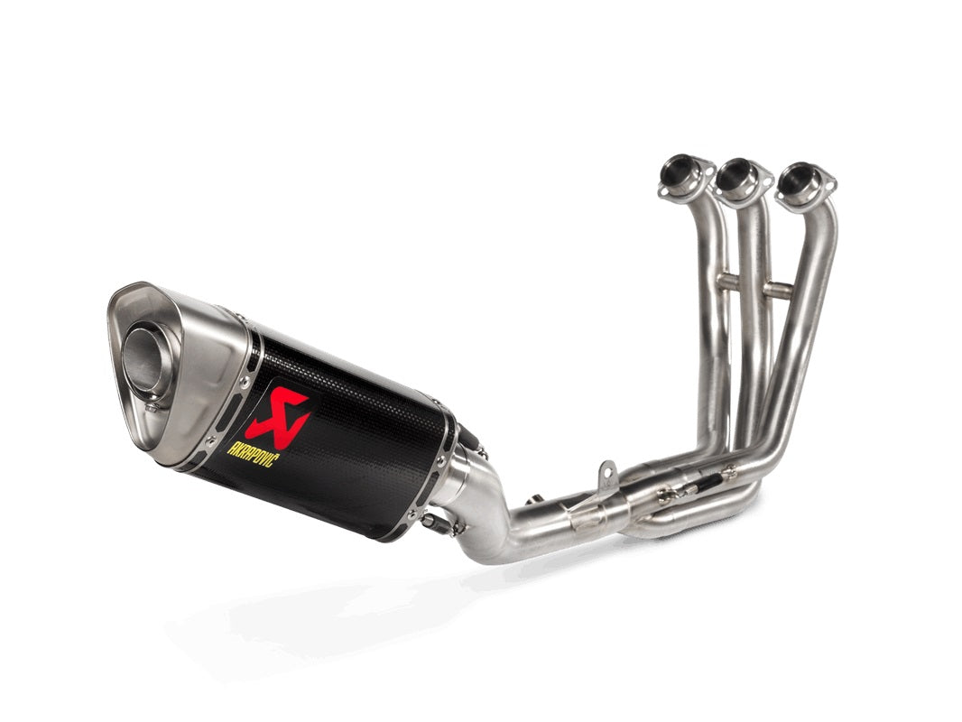 Akrapovic Carbon Silencer 3-1 Race System - Race Removable Baffle – Yamaha MT-09 2021–2023 / Yamaha MT-09 2024–2025