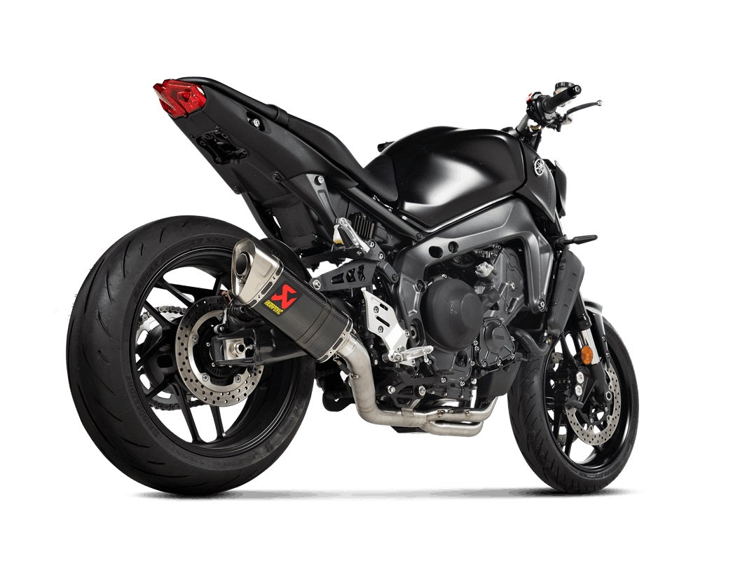 Akrapovic Carbon Silencer 3-1 Race System - Race Removable Baffle – Yamaha MT-09 2021–2023 / Yamaha MT-09 2024–2025