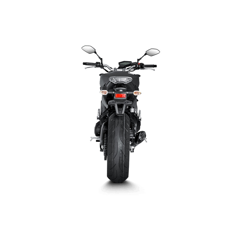 Akrapovic Carbon Silencer 3-1 Race System - (Must Remove Centre Stand) - Hexagonal - Race Removable Baffle – Yamaha MT-09 2013–2020