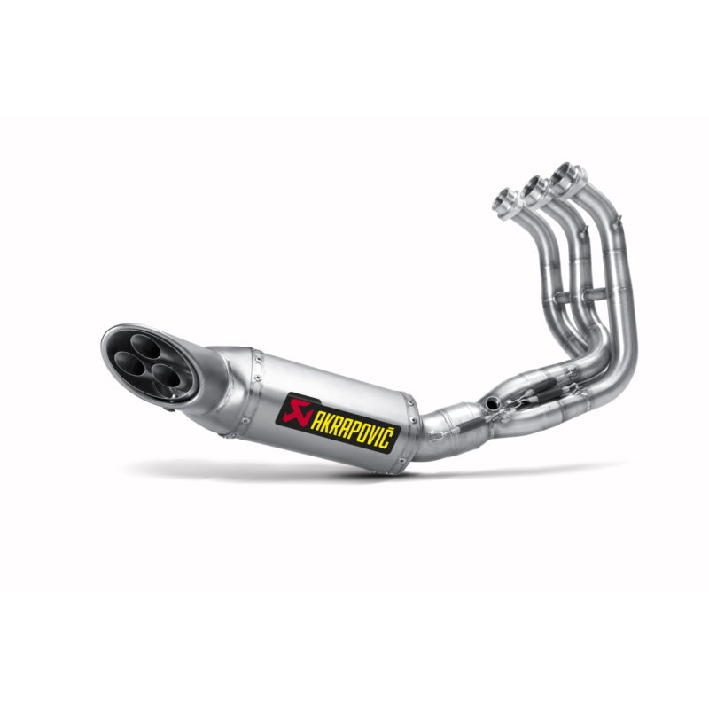 Akrapovic Titanium Silencer Stainless 3-1 System - Road Legal Removable Baffle – Yamaha MT-09 2013–2016 / Yamaha MT-09 2017–2020