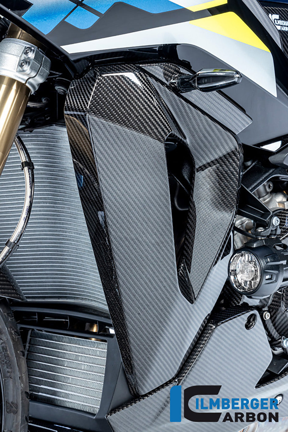 Ilmberger Carbon Radiator Cover (left side)