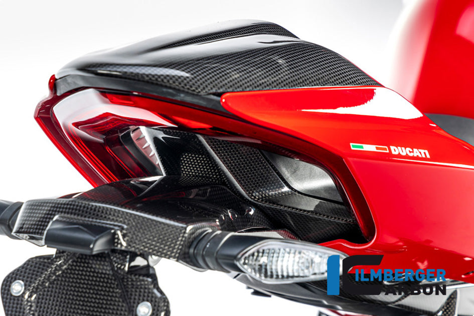 Ilmberger Carbon Pillion Seat Cover (Gloss Finish)