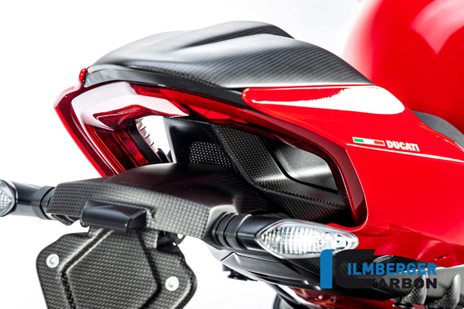 Ilmberger Carbon Pillion Seat Cover (Matt Finish)