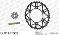 AFAM MX Racing GP Chain & Self CleaningSuperlight Steel Sprocket Kit, 520 (OE Pitch) - Gold 114 link MX Racing GP chain, 13T steel/50T Steel – Suzuki RM-Z 450 2017–2026