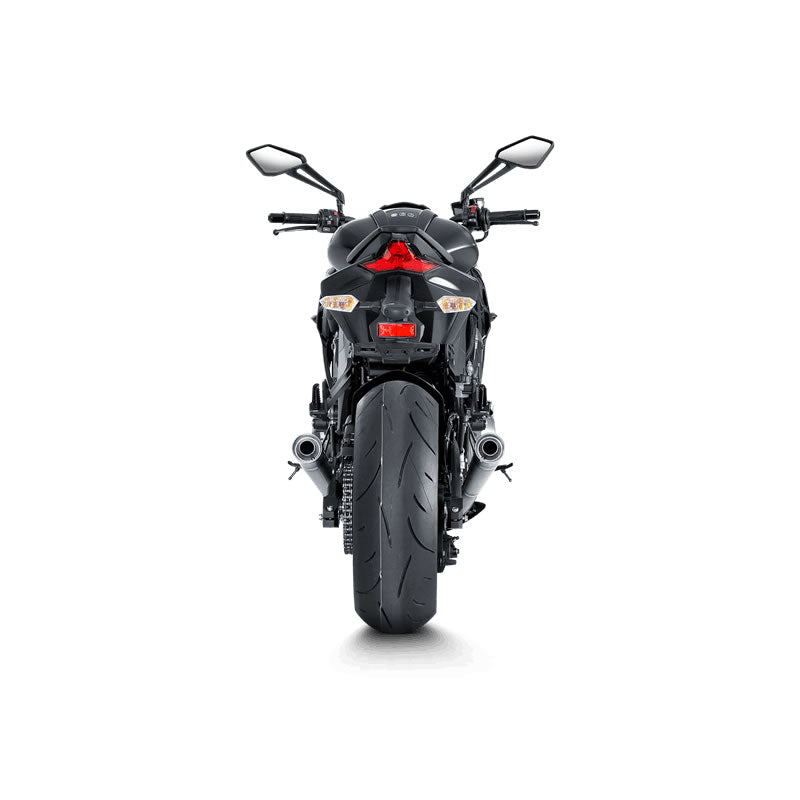 Akrapovic Titanium Silencer Slip-On Kit - (Cannot Be Used With Panniers) Pair Megaphone Style - Race Removable Baffle – Kawasaki Z1000 2014–2022