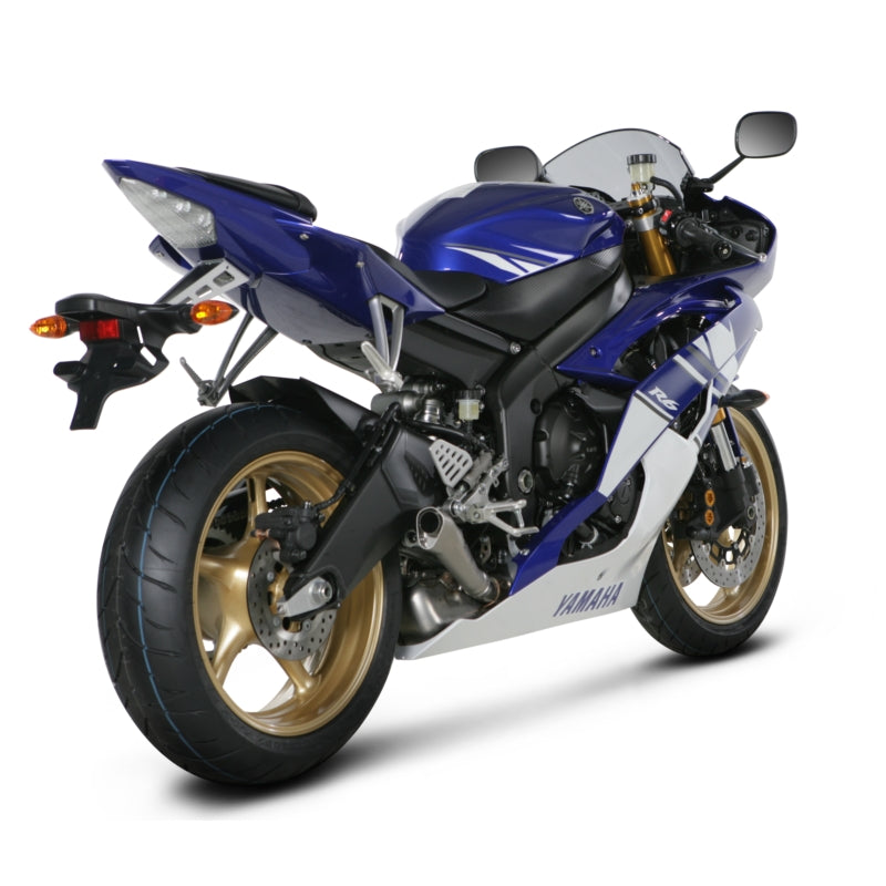 Akrapovic Titanium Silencer Slip-On Kit - Megaphone - Race Removable Baffle – Yamaha YZF-R6 2006–2007 / Yamaha YZF-R6 2008–2016