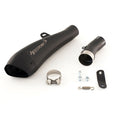 HP Corse Hydroform Black Coated Stainless Steel Slip-On Kit (Road Legal) – Suzuki GSX-R600 2006–2007 / Suzuki GSX-R750 2006–2007