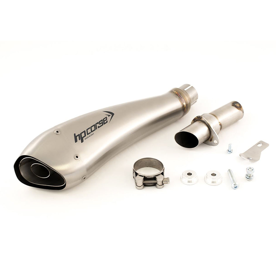 HP Corse Hydroform Satin Stainless Steel Slip-On Kit (Road Legal) – Suzuki GSX-R1000 2005–2006