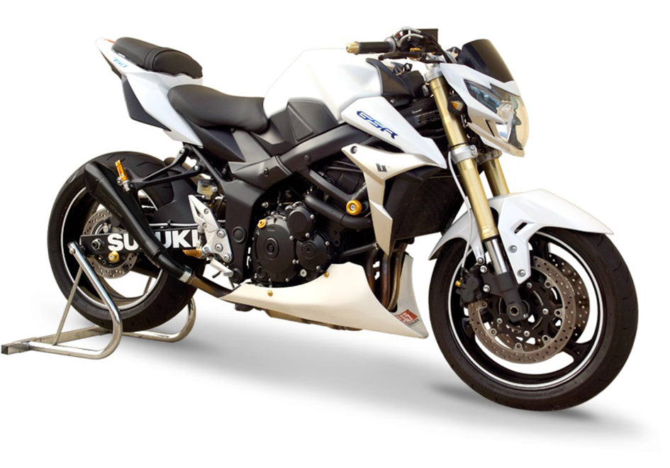 HP Corse Hydroform Black Coated Stainless Steel Slip-On Kit (Road Legal) – Suzuki GSR750 2011–2016