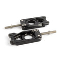 Gilles TCA Chain Adjusters - Black – Kawasaki ZX-10R 2011–2015 / Kawasaki ZX-10R / RR 2016–2025