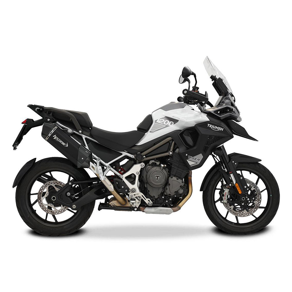 HP Corse SPS Carbon 350 Black Coated Titanium Slip-On Kit (Road Legal)