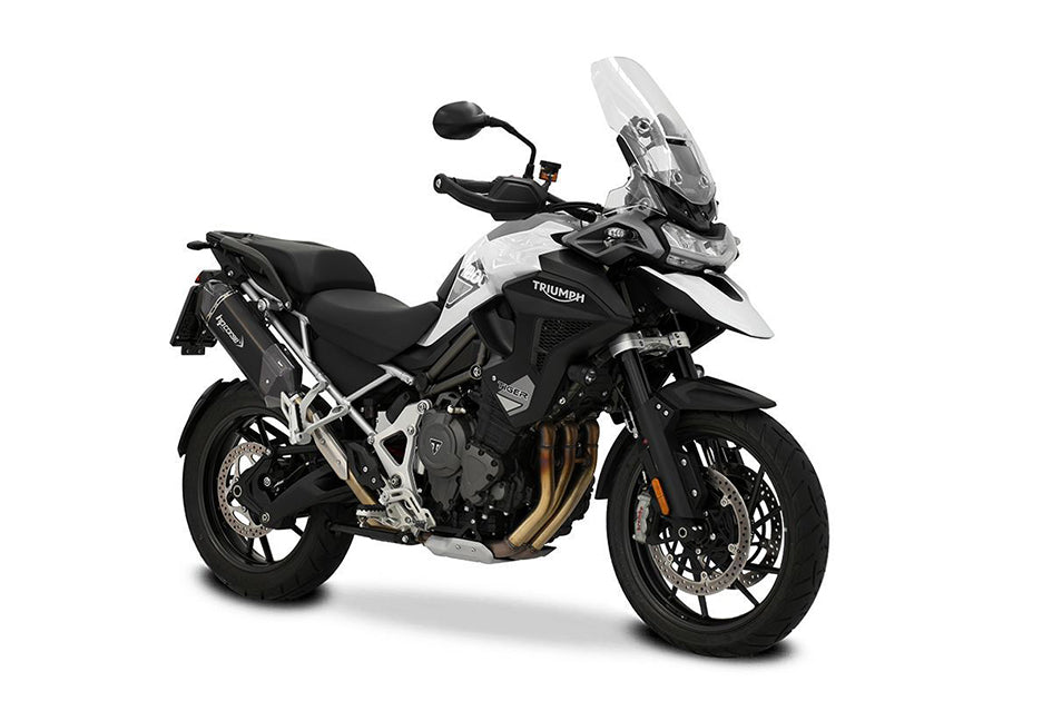 HP Corse SPS Carbon 350 Black Coated Titanium Slip-On Kit (Road Legal)