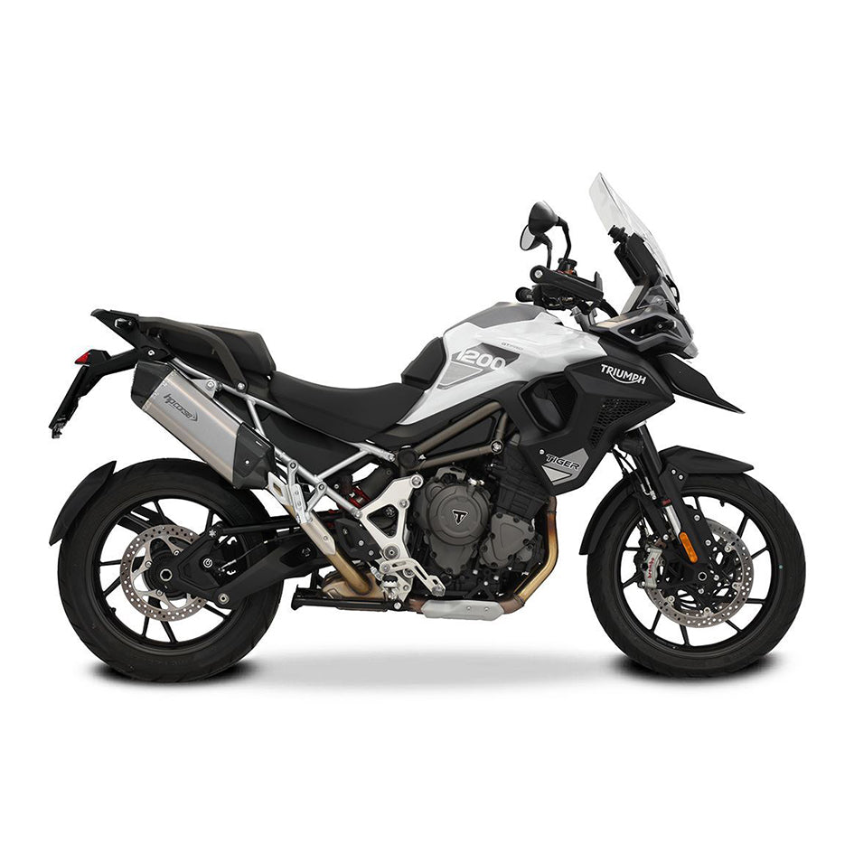 HP Corse SPS Carbon 350 Titanium Slip-On Kit (Road Legal) – Triumph Tiger 1200 X / Explorer All Models 2021–2026