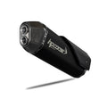 HP Corse SPS Carbon Black Coated Stainless Steel Slip-On Kit (Road Legal) (TRSPS800C-AB)
