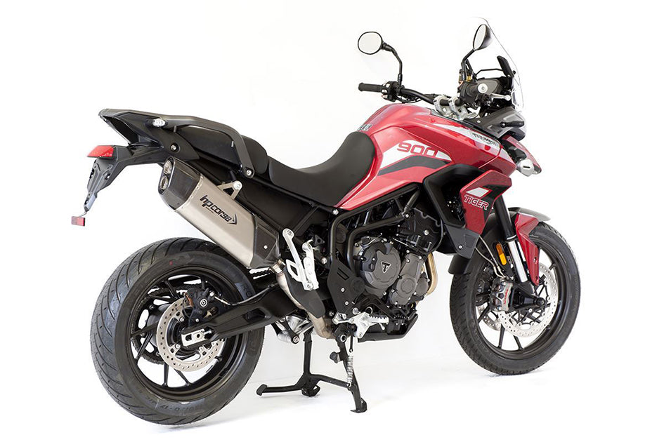 HP Corse SPS Carbon 350 Titanium Slip-On Kit (Road Legal) – Triumph Tiger 850 Sport 2021–2023 / Triumph Tiger 900 / GT / Rally 2020–2023