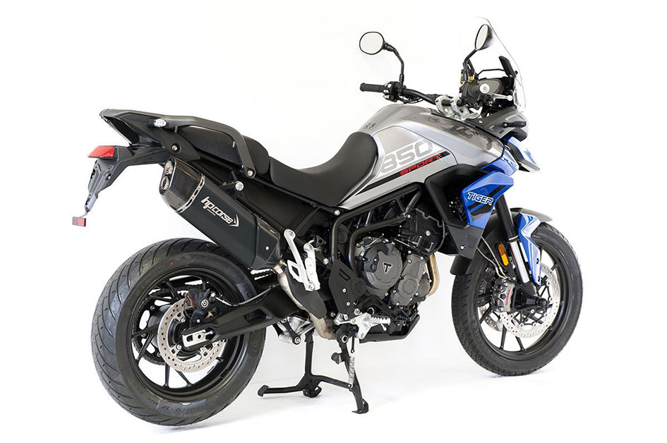 HP Corse SP-3 Carbon 350 Black Coated Stainless Steel Slip-On Kit (Road Legal)