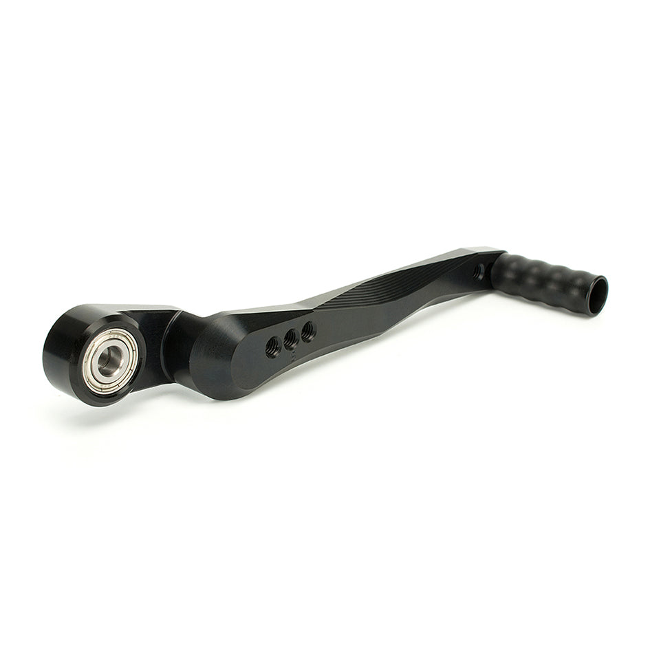 Gilles Racing Gear Lever - For reverse shift - Fits OE footrests - Black - if no quick shifter is fitted the lever requires an additional ro