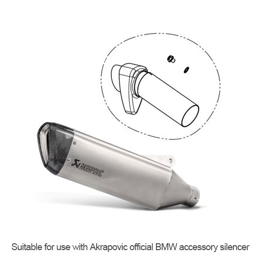 Akrapovic Baffle Insert (For Use With BMW First Fit Accessory Slip-on Silencer) – BMW M1000R Naked 2023–2026 / BMW M1000RR 2021–2026 / …